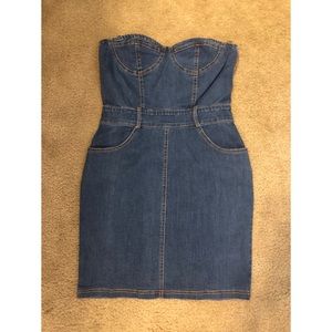 Mebon Denim Dress! Perfect for Halloween! Paris, Britney, Cowgirl!